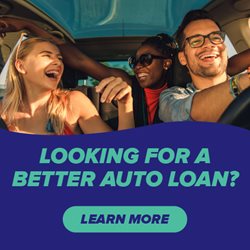 people riding in a car - looking for a better auto loan