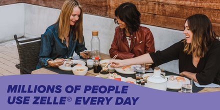 Send and receive money with Zelle®